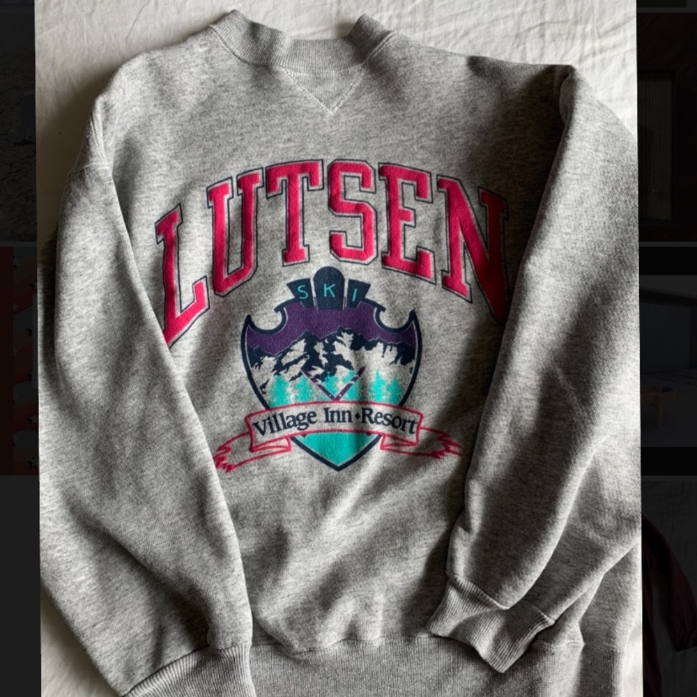 Lutsen ski resort sweatshirt